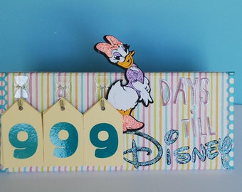 Daisy Duck Countdown Calendar