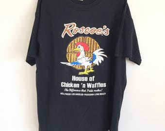 roscoes chicken and waffles t shirt