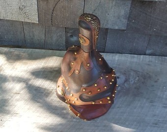 Brevettato Decanter Italian Leather Brass