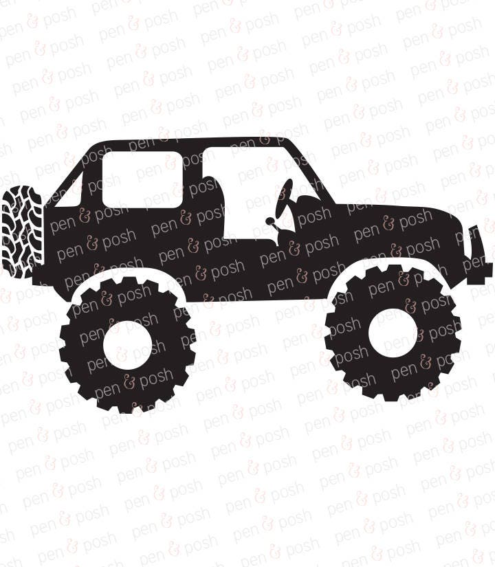 Free Free Jeep Truck Svg 300 SVG PNG EPS DXF File