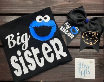 Birthday Cookie Monster Shirt, Cookie Monster Birthday Shirt, Boy Birthday Shirt, Personalized Birthday Shirt, Cookie Monster Birthday