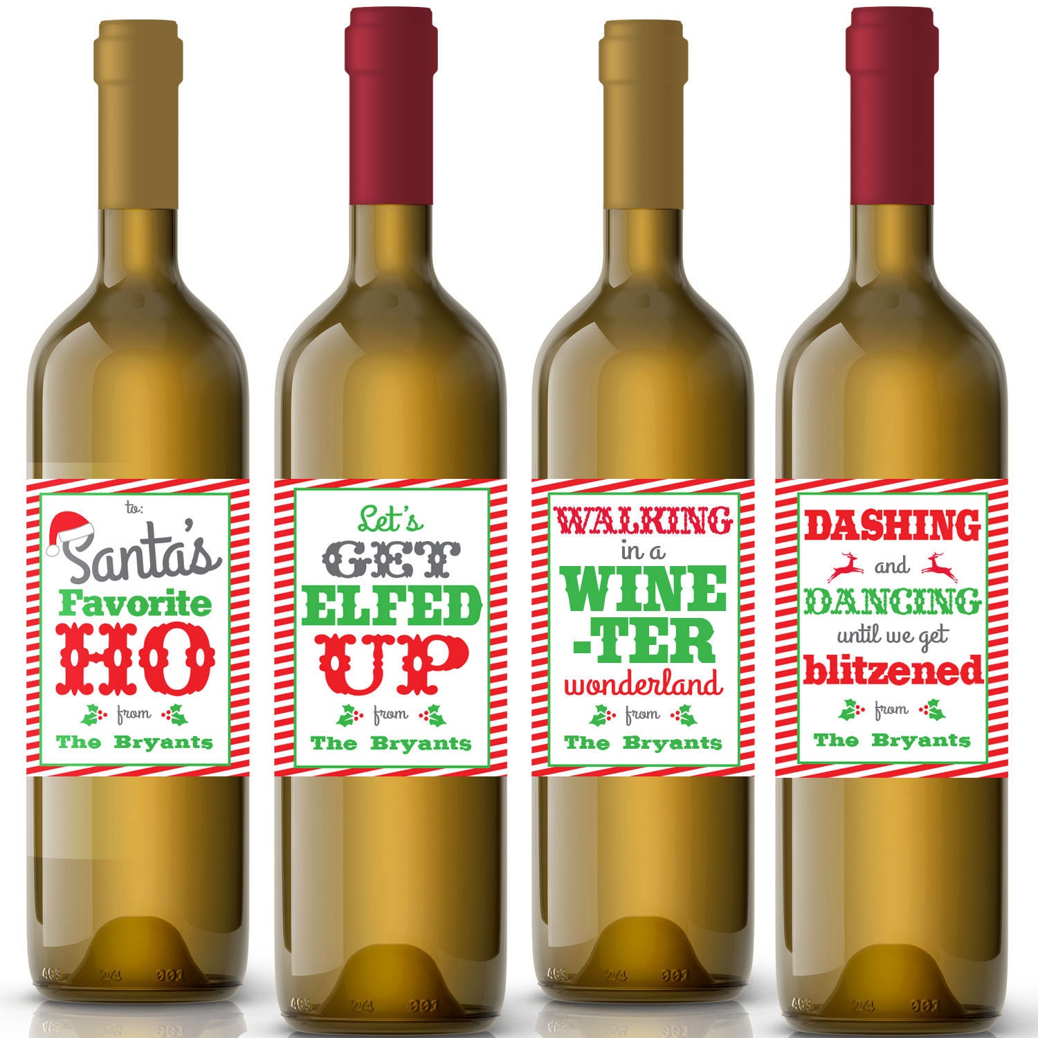 personalized wine labels christmas wine labels funny wine