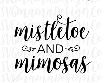 Christmas Wishes And Mistletoe Kisses SVG Rustic Sign Decor