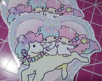 Little Twin Stars Fan Art Vinyl Sticker