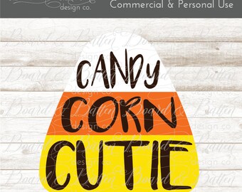 Candy Corn Cutie Svg File - Halloween Dxf Files - Candy Corn Svg File - Halloween Svg Files for Cricut - Silhouette Cameo Files - Eps Png