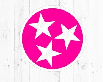 TN Stars svg - Tennessee svg - svg, dxf, eps, png, Pdf - Download - Cut File, Clipart - Cricut Explorer - Silhouette Cameo