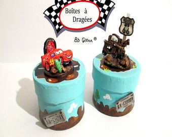 Car's dragees boxes