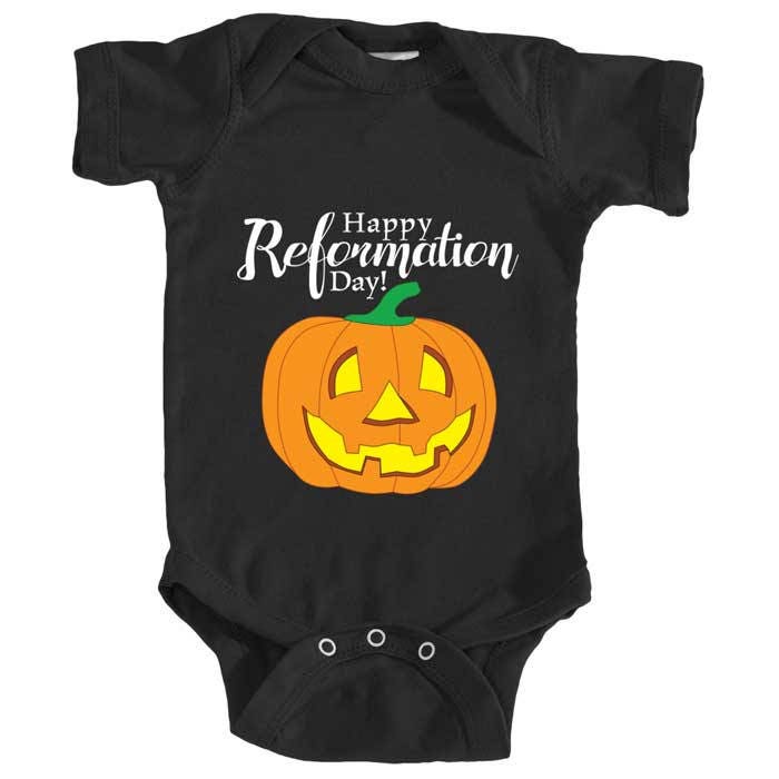 Reformation Day Infant Bodysuit Luther Halloween 95 Theses