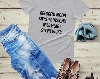 Stevie Nicks Shirt, Music festival, Fleetwood Mac, Stevie Nicks Tee, Rock And Roll, Stevie Nicks Shirt, Witchy, Halloween tee, amhs