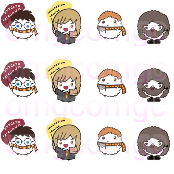 Harry Potter Stickers Kawaii Harry Potter Harry Potter