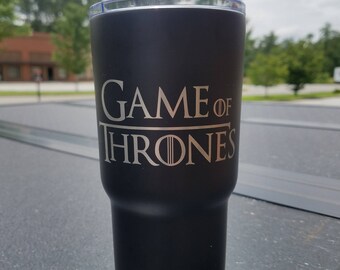 Game of Thrones Custom Engraved Authentic Yeti
