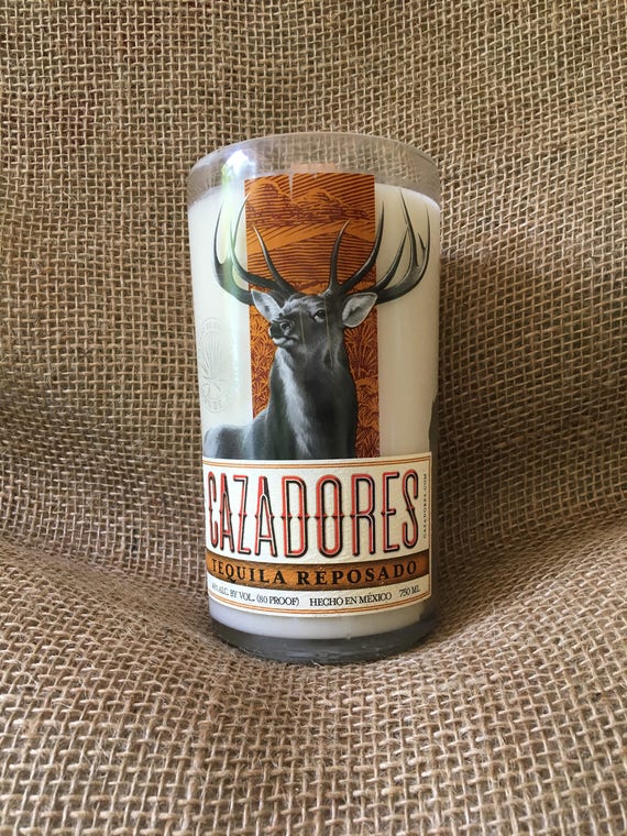 Cazadores Tequila Bottle Candle Deer Candle For Men Liquor