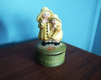 Vintage Music Box Raindrops Keep Falling On My Head Children