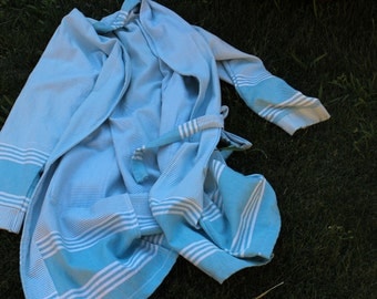Bathrobe Turkısh,Peshtemal,Turkish Cotton Bathrobe and Beechrobe