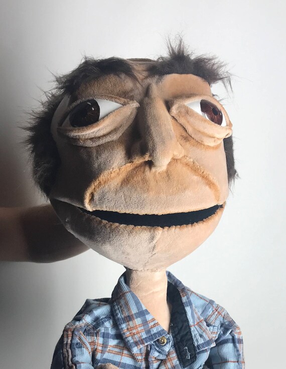Items similar to A Grumpy Puppet on Etsy