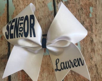 SENIOR Cheer bow Pick your colors