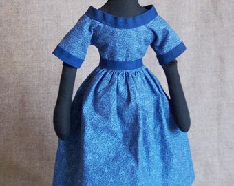 Lilly Jackson, primitive rag doll / folk art doll by Jan Conwell Folk Artist