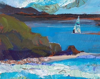 Sailing Caribbean Original Painting