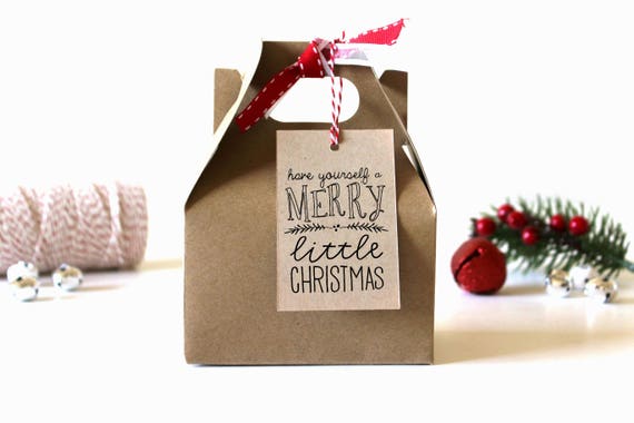 Christmas Gift Tags Set of 10 Christmas Tags Kraft