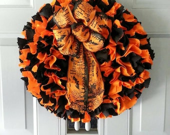 Halloween Wreaths for Front Door, Halloween Door Decor, Halloween Door Wreath, Halloween Wreath, Front Door Wreath, Front Door Decor