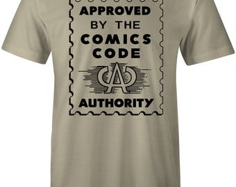 comics code authority shirt