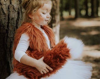 Fox headband- fox ears- fawn costume- fox costume