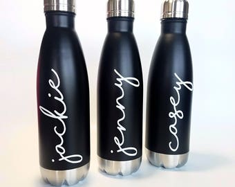 Bridesmaid gift, bridesmaid tumbler, bridesmaid water bottle, bridesmaid proposal