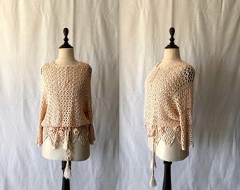 Daphne Tunic in Crochet Lace