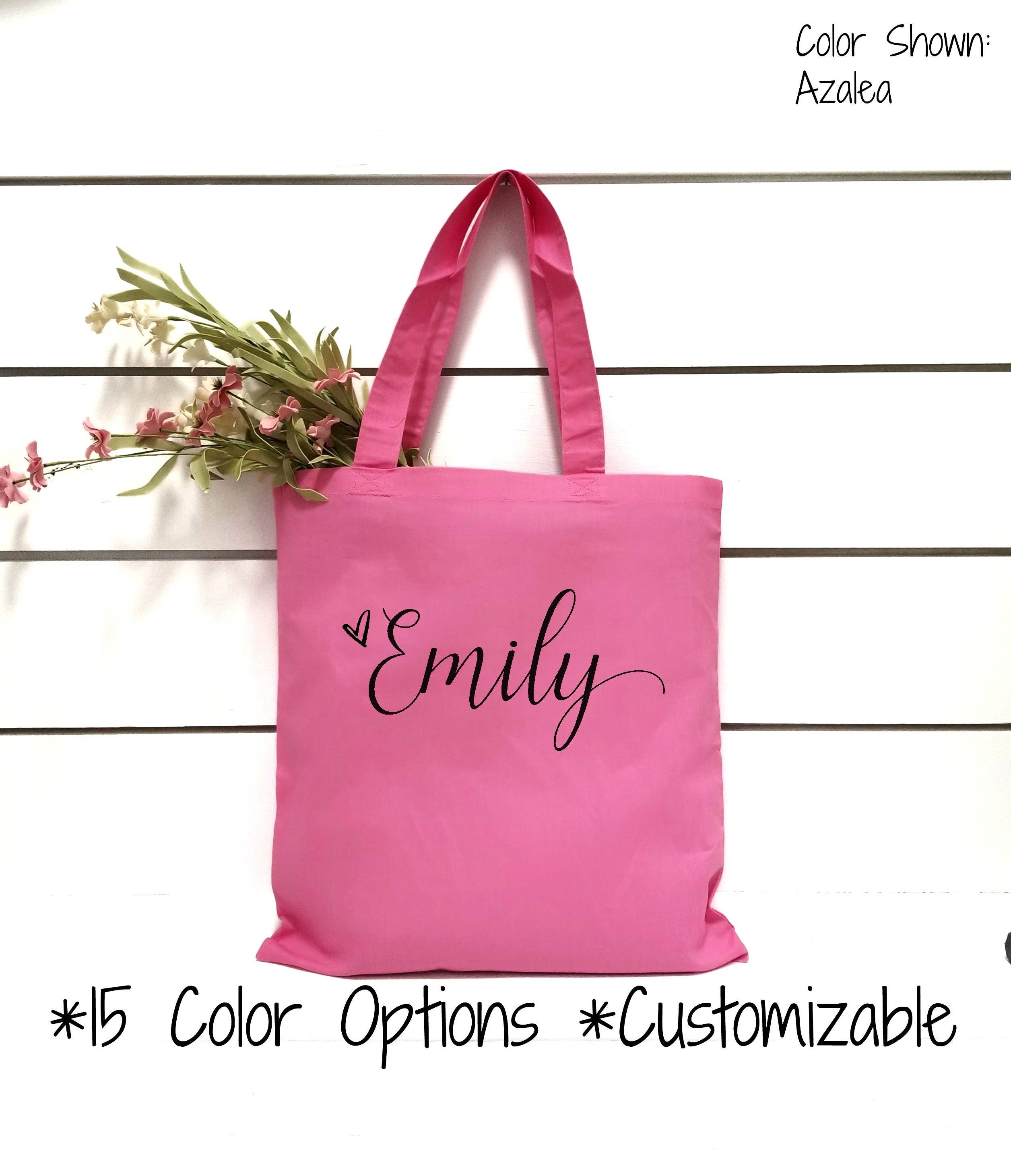 personalised tote bags etsy