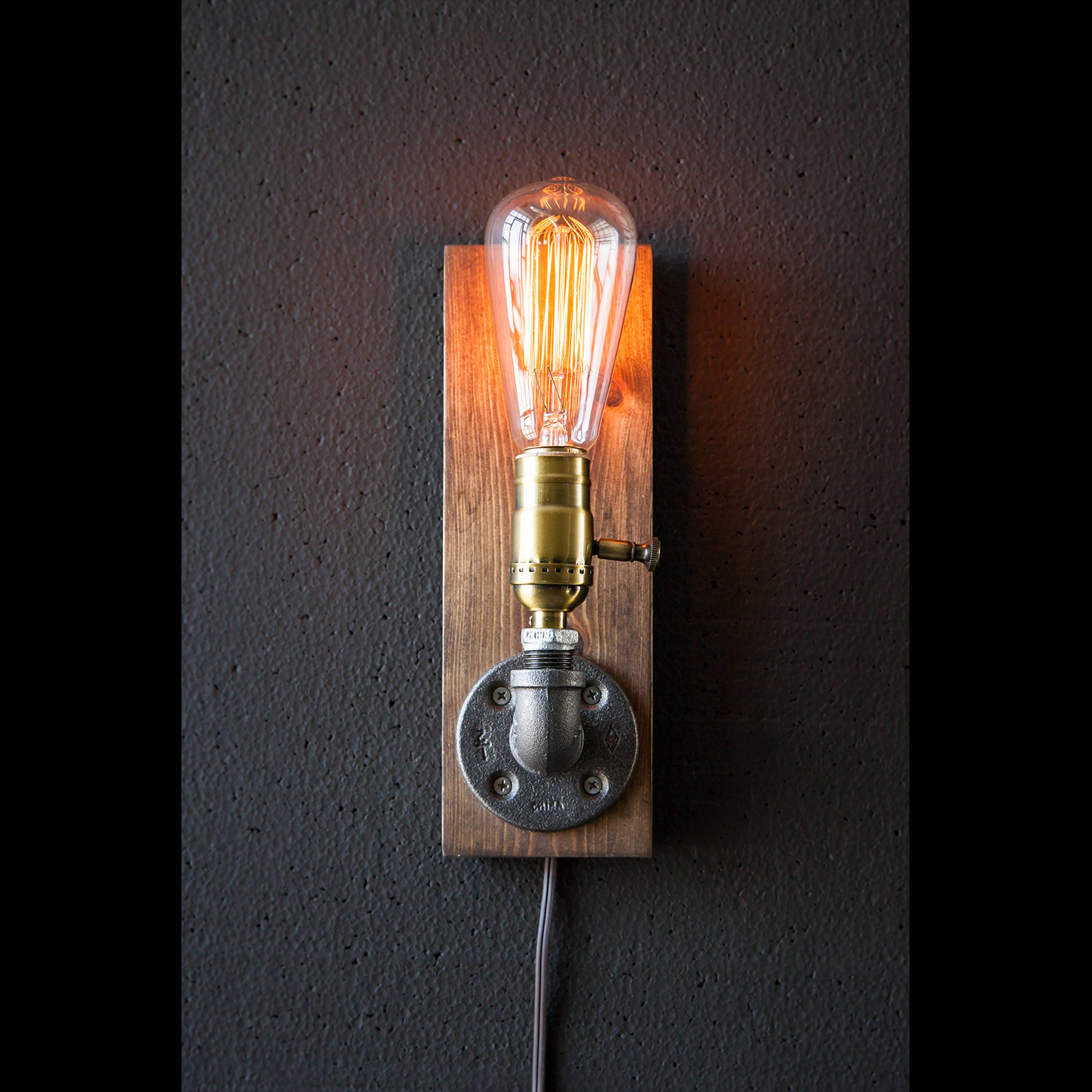bohemian plug in wall lamp
