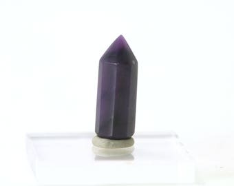 SUGILITE SUGALITE Luvulite, Lavulite, Royal Azel, Royal Lavulite, Royal Lazelle- Polished Point - High Energy - Mineral Specimen