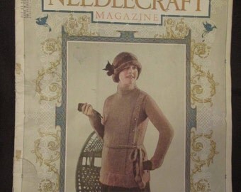Needlecraft Magazine January 1924 Congoleum Art Rugs ad