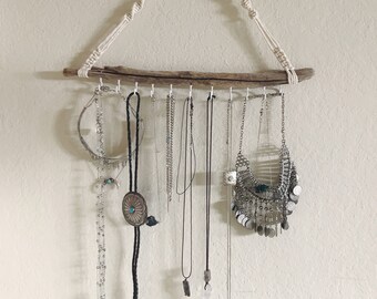 Driftwood Jewelry Display Made to Order Gallery Wall Mounted