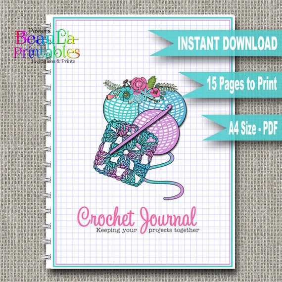 Free Printable Crochet Journal Template Printable Templates