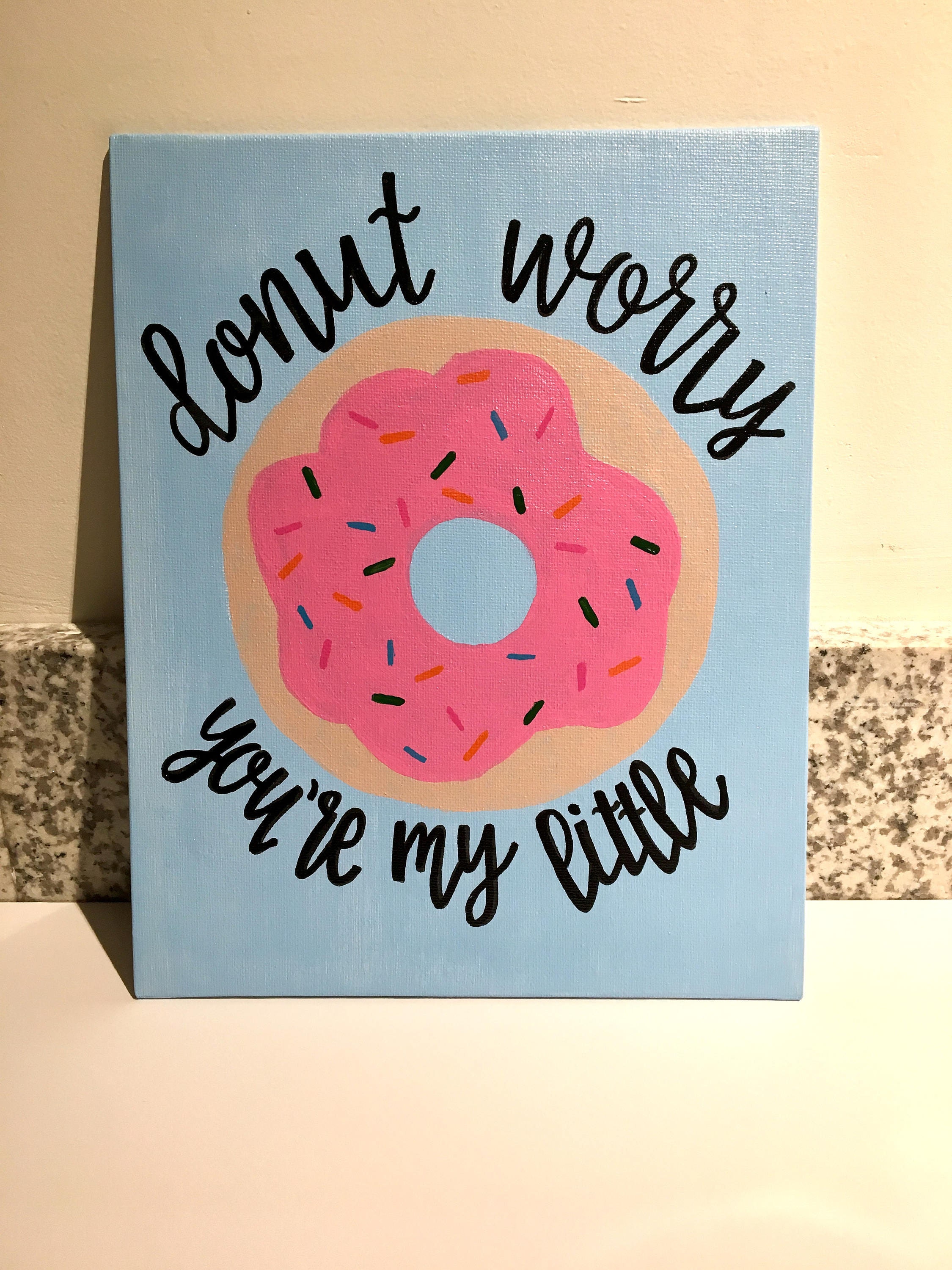 Sorority Big Little Canvas