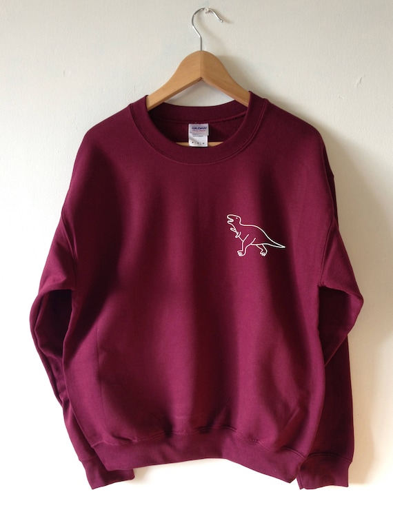 Dinosaur Pocket Sweatshirt Sweater Shirt unisex High Quality