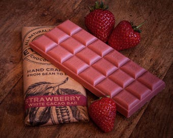 Vegan Alternative to White Chocolate - Strawberry