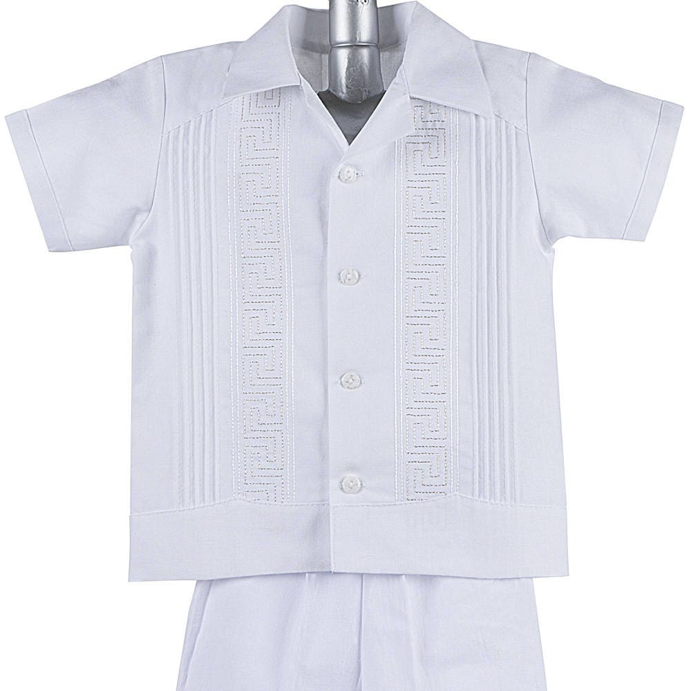 guayabera baptism outfits