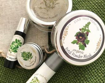 Organic Make-up Set, TRENDING! Vegan, Makeup Detox, Non-Mineral Makeup, Green Beauty Make-up Set, Cosmetic Detox, Cosmetic Gift Set
