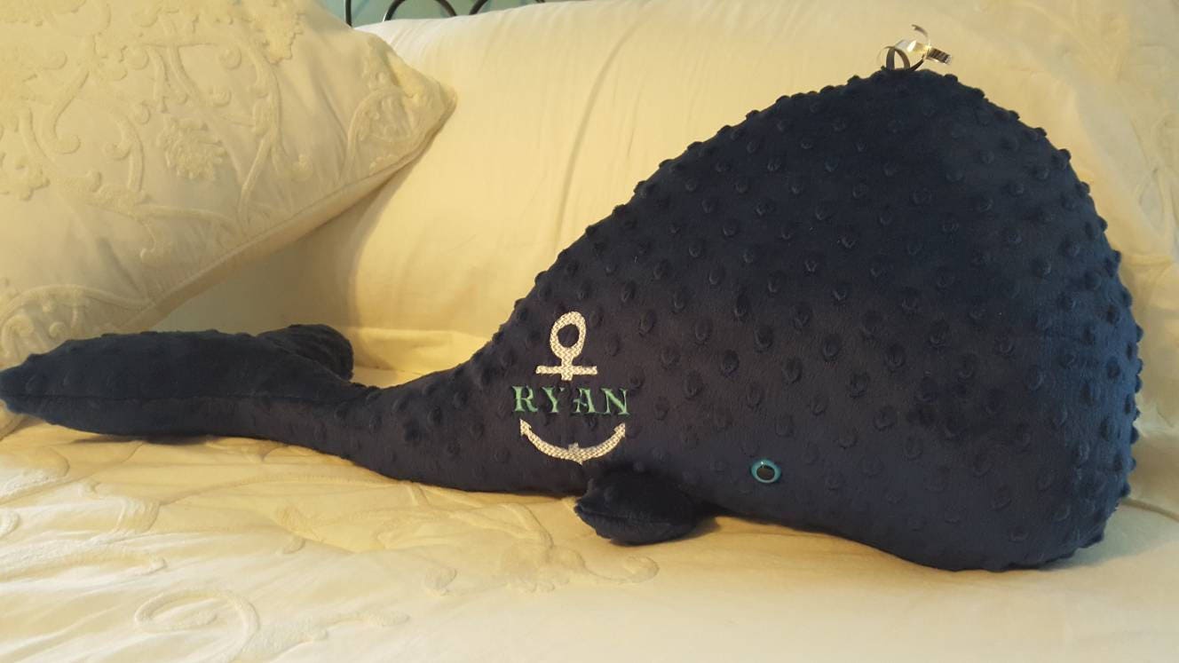 giant whale pillow