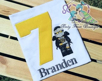 ninjago birthday shirts