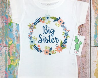 Big Sister Shirt, Big Sister Announcement, Big Sister Gift, Big Sister Outfit, Big Sister Little Sister Outfits, Big Sister Onesie