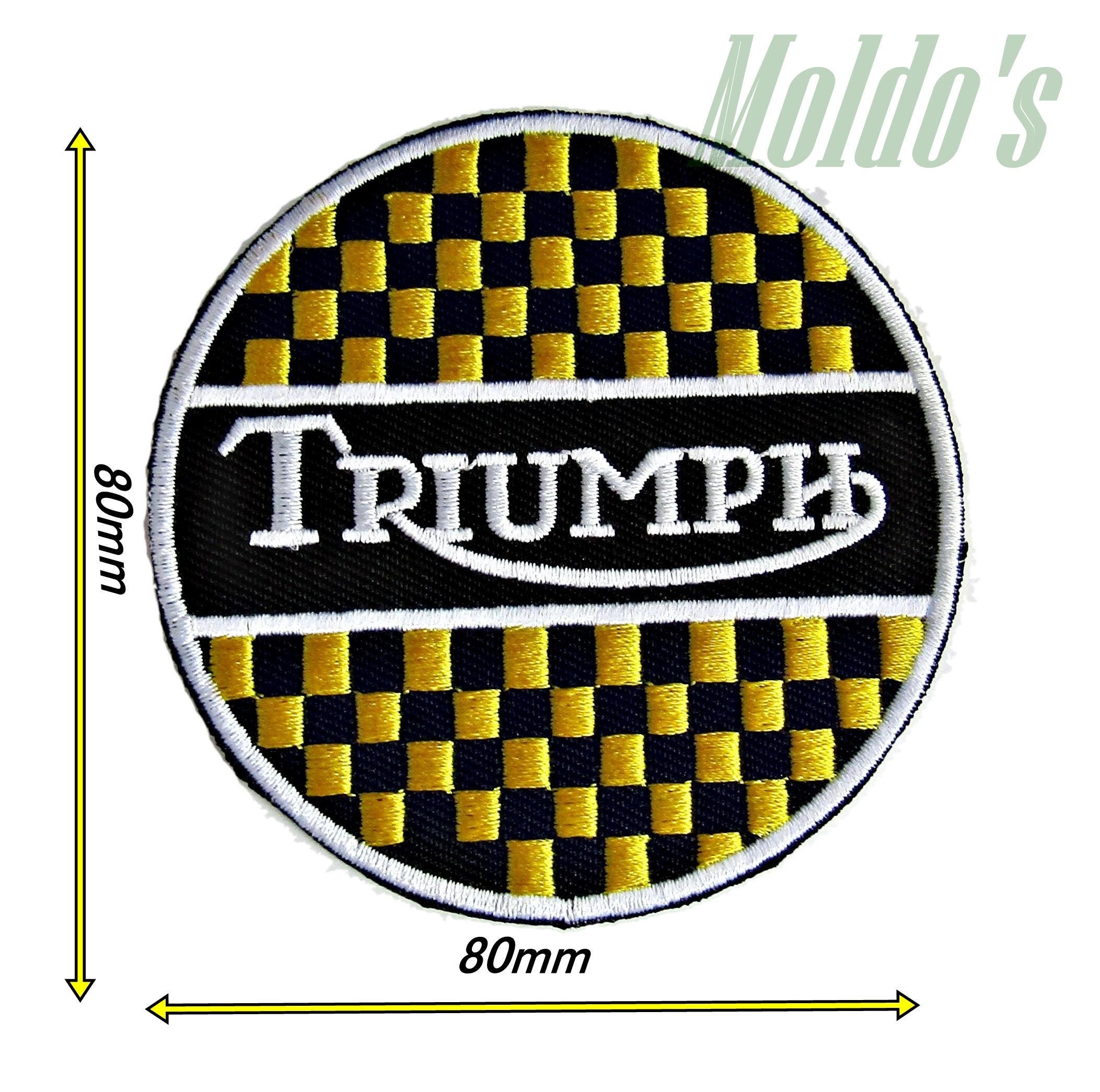 Triumph Racer Bikers Motorcycle Patches Patch Biker Iron Badge