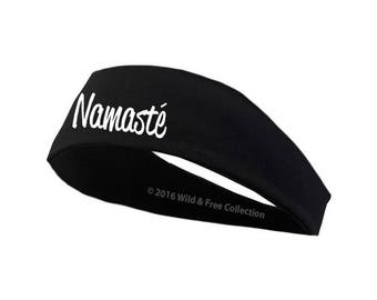 Yoga Headband | Namaste Headband | Fitness Headband | Yogi headband | Yogini headband | Yoga gift