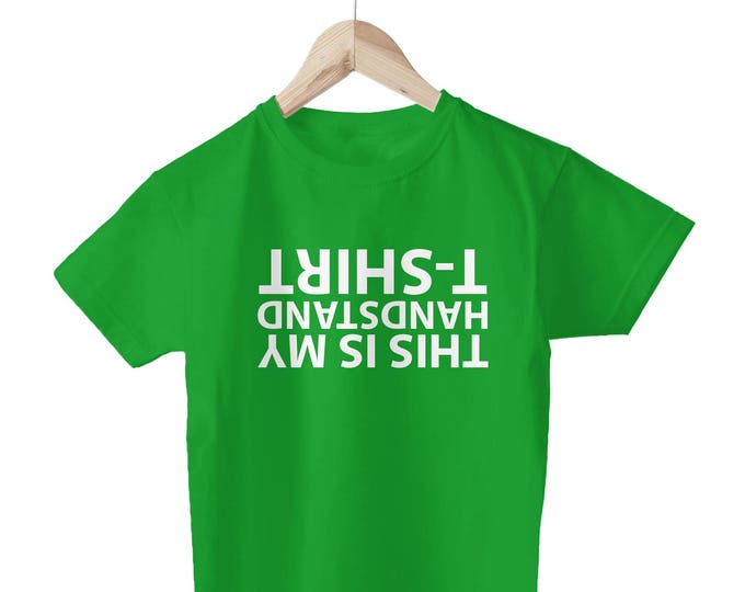 This Is My Handstand T Shirt Funny Gymnastics Acrobat Present