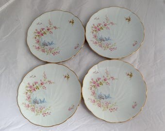Porcelaine de Limoges dîner plaques Exclusive Tahiti Melodie assiettes quatre assiettes. SÉCHER disponibles (Ref n° A322)