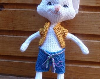 Very cute rabbit with style