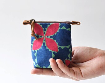 Small Pouch, Petite Zipper Pouch, Coin Purse, Mini Purse ~ Foliole