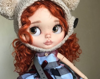 Doll Sold-OOAK blythe doll by Darya Javnerik