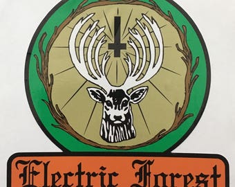 Electric Forest Vinyl Sticker